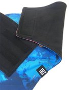 turquoise / yellow / red